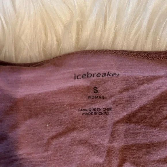 Icebreaker Mauve Long Sleeve Top - Picture 4 of 5